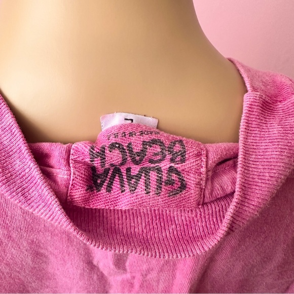 Vintage 90’s Pink Tie Dye Vancouver Aquarium T-shirt - Picture 9 of 11